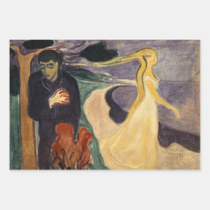 Edvard Munch - Scheiding Inpakpapier Vel