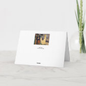 Edvard Munch - Scheiding Kaart (Achterkant)