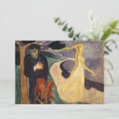 Edvard Munch - Scheiding Kaart (Staand voorkant)
