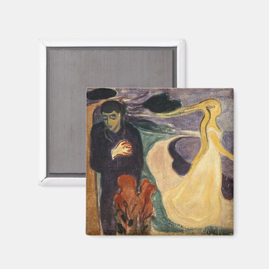 Edvard Munch - Scheiding Magneet (Voorkant / Achterkant)