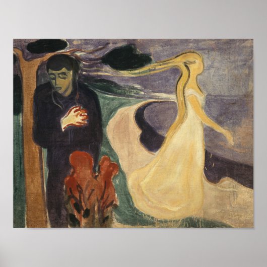Edvard Munch - Scheiding Poster (Voorkant)