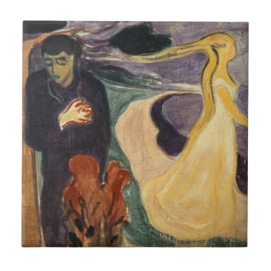 Edvard Munch - Scheiding Tegeltje
