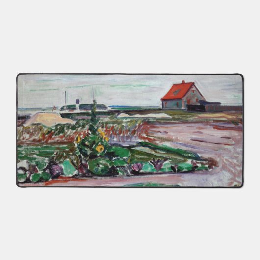Edvard Munch - Seashore. Landschap bij Lubeck Bureaumat (Voorkant)