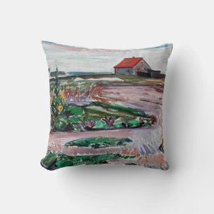 Edvard Munch - Seashore. Landschap bij Lubeck Kussen