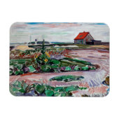 Edvard Munch - Seashore. Landschap bij Lubeck Magneet (Horizontaal)