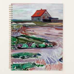 Edvard Munch - Seashore. Paysage près de Lubeck