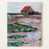 Edvard Munch - Seashore. Paysage près de Lubeck (Dos)