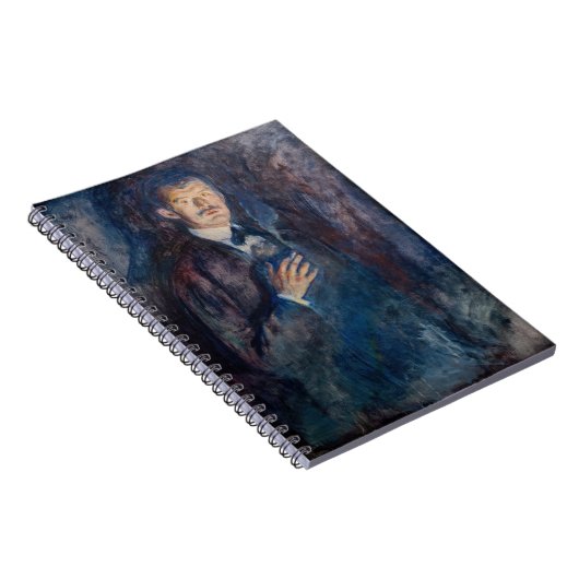 Edvard Munch - Self-Portret met Sigarette Notitieboek (Rechterzijde)