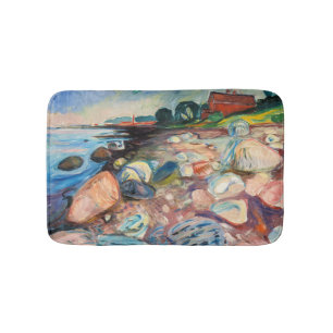 Edvard Munch - Shore met Red House Badmat