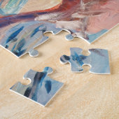 Edvard Munch - Shore met Red House Legpuzzel (Zijkant)