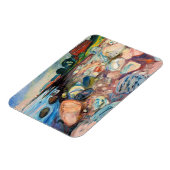 Edvard Munch - Shore met Red House Magneet (Linkerzijde)