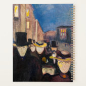 Edvard Munch - Soirée sur Karl Johan Street (Dos)