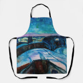 Edvard Munch - Sterrennacht 1922 Schort (Voorkant)