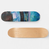 Edvard Munch - Sterrennacht 1922 Skateboard (Horizontaal)