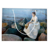 Edvard Munch - Summer Night, Inger on the Beach Groot Cadeauzakje (Achterkant)