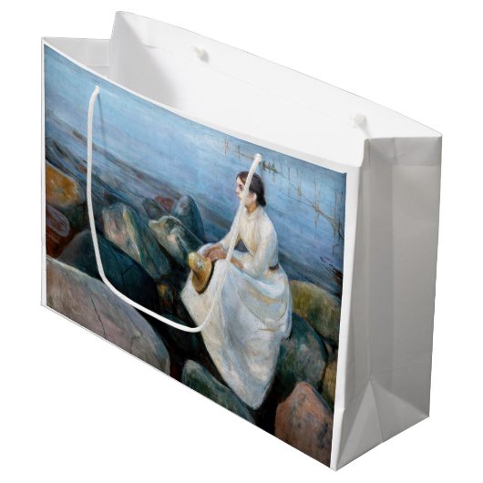 Edvard Munch - Summer Night, Inger on the Beach Groot Cadeauzakje (Voorkant Gekanteld)