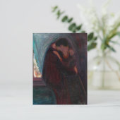 Edvard Munch - The Kiss Briefkaart (Staand voorkant)