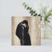 Edvard Munch - The Kiss IV Kaart (Staand voorkant)