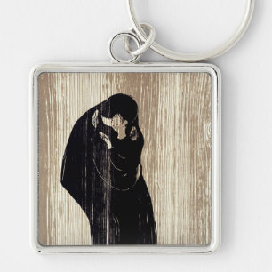Edvard Munch - The Kiss IV Sleutelhanger