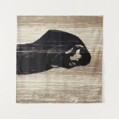 Edvard Munch - The Kiss IV Wandkleed (Voorkant (horizontaal))