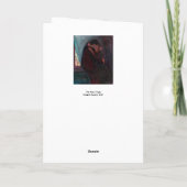 Edvard Munch - The Kiss Kaart (Achterkant)