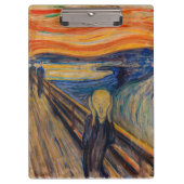Edvard Munch - The Scream 1893 Klembord (Voorkant)