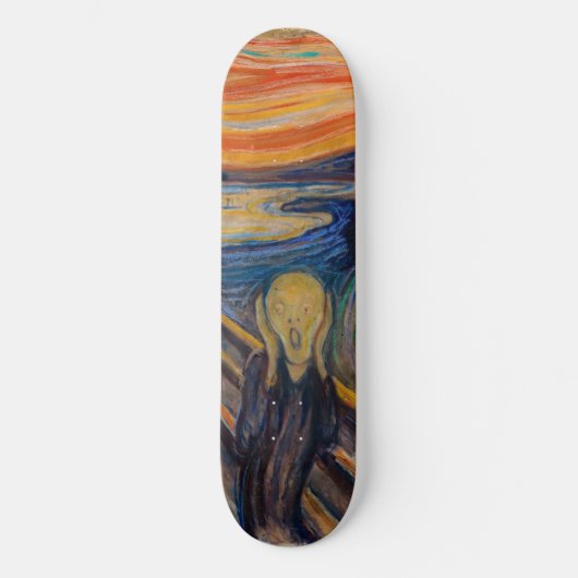 Edvard Munch - The Scream 1893 Skateboard (Voorkant)