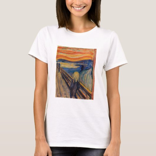 Edvard Munch - The Scream 1893 T-shirt (Voorkant)