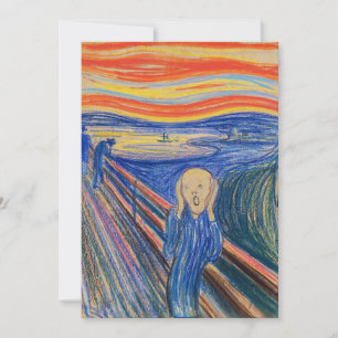 Edvard Munch - The Scream 1895 Kaart