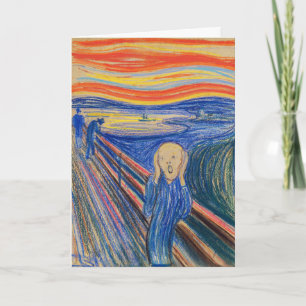 Edvard Munch - The Scream 1895 Kaart