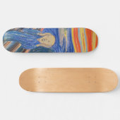 Edvard Munch - The Scream 1895 Skateboard (Horizontaal)