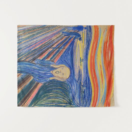 Edvard Munch - The Scream 1895 Wandkleed (Voorkant (horizontaal))