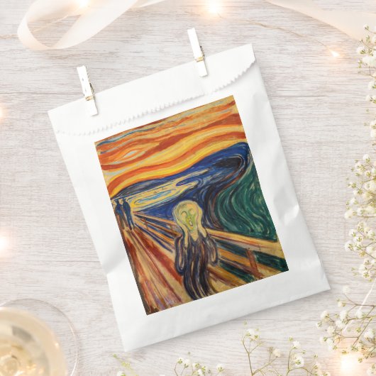 Edvard Munch - The Scream 1910 Bedankzakje (Geknipt)