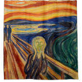 Edvard Munch - The Scream 1910 Douchegordijn (Voorkant)