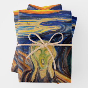 Edvard Munch - The Scream 1910 Inpakpapier Vel
