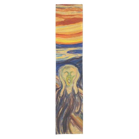 Edvard Munch - The Scream 1910 Korte Tafelloper (Voorkant)