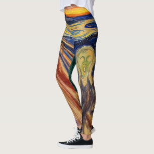 Edvard Munch - The Scream 1910 Leggings