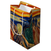 Edvard Munch - The Scream 1910 Medium Cadeauzakje (Voorkant Gekanteld)