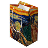 Edvard Munch - The Scream 1910 Medium Cadeauzakje (Achterkant Gekanteld)