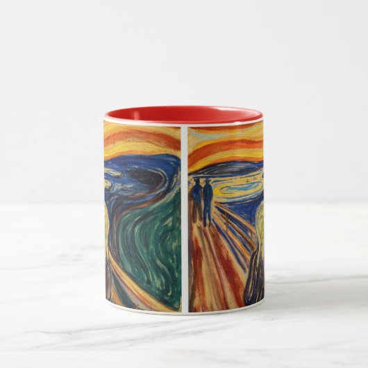 Edvard Munch - The Scream 1910 Mok (Midden)