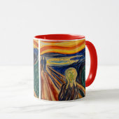 Edvard Munch - The Scream 1910 Mok (Voorkant rechts)