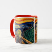 Edvard Munch - The Scream 1910 Mok (Voorkant links)