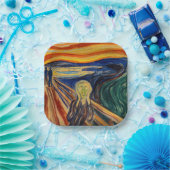 Edvard Munch - The Scream 1910 Papieren Bordje (Feest)