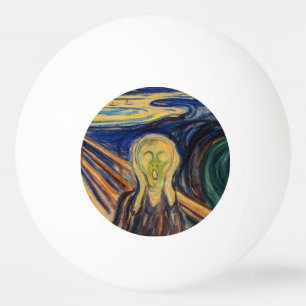 Edvard Munch - The Scream 1910 Pingpongballen