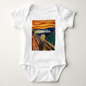 Edvard Munch - The Scream 1910 Romper (Voorkant)