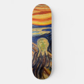 Edvard Munch - The Scream 1910 Skateboard (Voorkant)