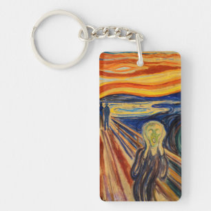 Edvard Munch - The Scream 1910 Sleutelhanger