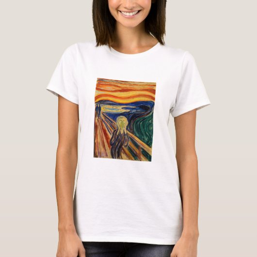 Edvard Munch - The Scream 1910 T-shirt (Voorkant)