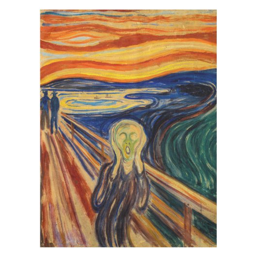 Edvard Munch - The Scream 1910 Tafelkleed (Voorkant)