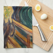 Edvard Munch - The Scream 1910 Theedoek (Quarter Fold)